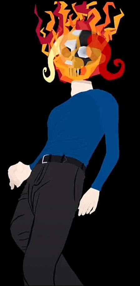 Lineless Art Example